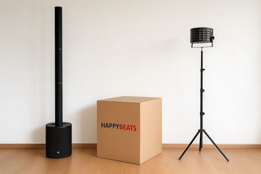 Feierpaket mieten – Sound und Licht per Post geliefert – Happybeats